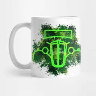 Classic car green Mug